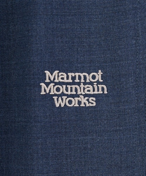 MARMOT（マーモット）の「[Marmot/マーモット] 別注 メリノウール タックパンツ (セットアップ可)（その他パンツ・メンズ・ブラック/ネイビー/グレー・L/M）」の5枚目の写真