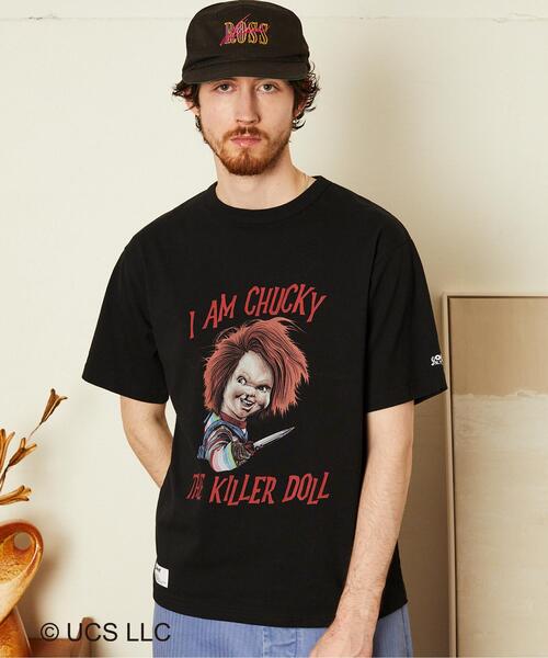 Schott(ショット)の「Schott/ショット/CHUCKY THE KILLER DOLL T-SHIRT/チャッキー ザ キラードール Tシャツ(Tシャツ/カットソー・メンズ・ホワイト/ブラック・M/L/XL/2XL)」の3枚目の写真