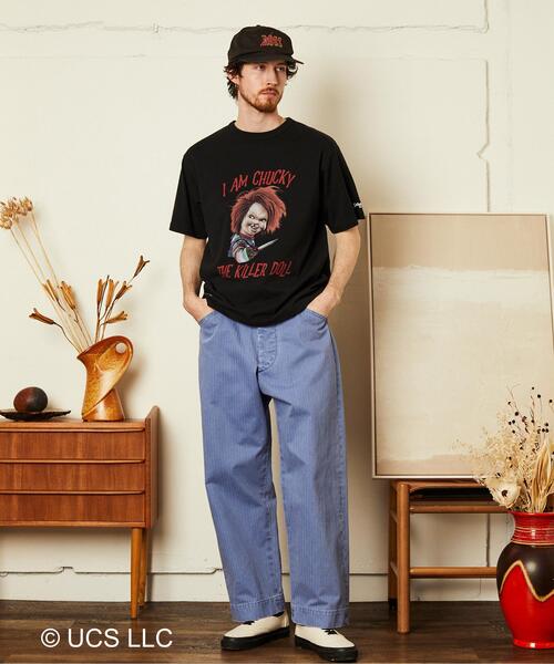 Schott(ショット)の「Schott/ショット/CHUCKY THE KILLER DOLL T-SHIRT/チャッキー ザ キラードール Tシャツ(Tシャツ/カットソー・メンズ・ホワイト/ブラック・M/L/XL/2XL)」の4枚目の写真