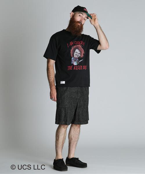 Schott(ショット)の「Schott/ショット/CHUCKY THE KILLER DOLL T-SHIRT/チャッキー ザ キラードール Tシャツ(Tシャツ/カットソー・メンズ・ホワイト/ブラック・M/L/XL/2XL)」の6枚目の写真