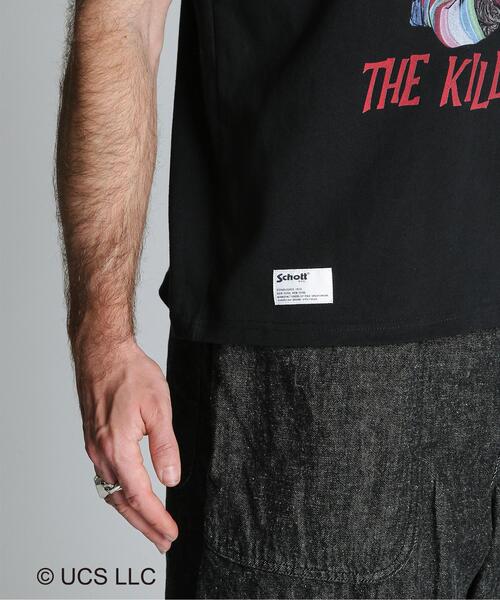 Schott(ショット)の「Schott/ショット/CHUCKY THE KILLER DOLL T-SHIRT/チャッキー ザ キラードール Tシャツ(Tシャツ/カットソー・メンズ・ホワイト/ブラック・M/L/XL/2XL)」の9枚目の写真
