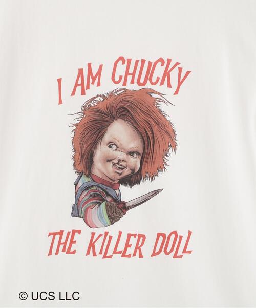 Schott(ショット)の「Schott/ショット/CHUCKY THE KILLER DOLL T-SHIRT/チャッキー ザ キラードール Tシャツ(Tシャツ/カットソー・メンズ・ホワイト/ブラック・M/L/XL/2XL)」の15枚目の写真