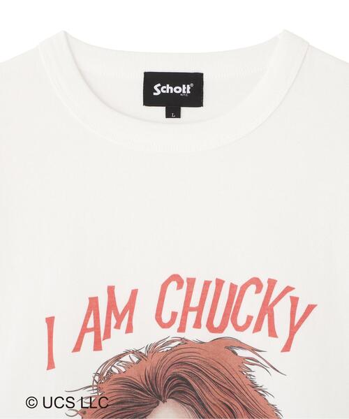 Schott(ショット)の「Schott/ショット/CHUCKY THE KILLER DOLL T-SHIRT/チャッキー ザ キラードール Tシャツ(Tシャツ/カットソー・メンズ・ホワイト/ブラック・M/L/XL/2XL)」の16枚目の写真