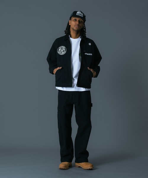 AFTERMATH（アフターマス）の「XLARGE×AFTERMATH PAINTER PANTS（その他パンツ・メンズ・ブラック/グレー・32inch/30inch/36inch/34inch）」の10枚目の写真