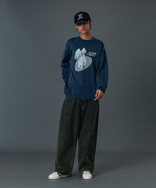 XLARGE(エクストララージ)の「OLD ENGLISH CAP(キャップ・メンズ・ブラック/グリーン/ネイビー・ONE SIZE)」の11枚目の写真