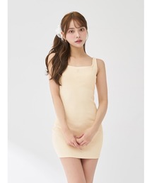 Darich（ダーリッチ）の「シェイプリブカットミニワンピース