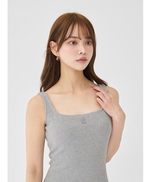 Darich（ダーリッチ）の「シェイプリブカットミニワンピース