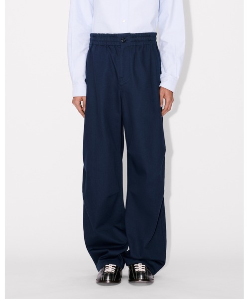 KENZO（ケンゾー）の「エラスティック パンツ イン ヘリンボーン コットン（その他パンツ・メンズ・ブルー系その他4・MEDIUM/LARGE/SMALL）」の3枚目の写真