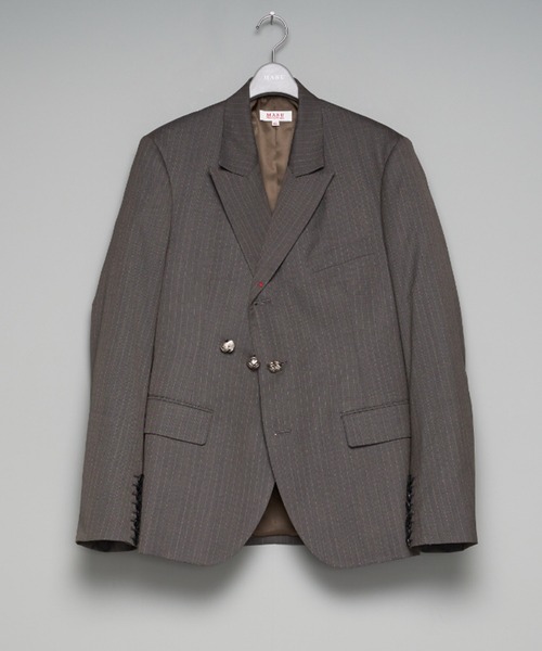 ジャケット・アウター MASU 24AW \"STUDS TAILORED JACKET\" MASU（エムエーエスユー）の「【MASU/エムエーエスユー】STUDS