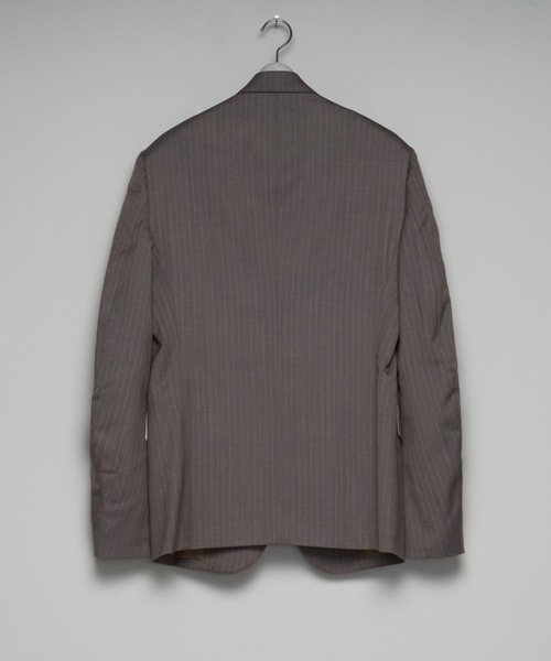 MASU(エムエーエスユー)の「【M A S U】RED BAR TACK TAILORED JACKET(テーラードジャケット・メンズ・ブラック/ダークグレー・44/46)」の4枚目の写真