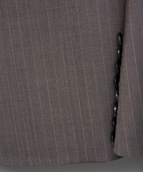 MASU(エムエーエスユー)の「【M A S U】RED BAR TACK TAILORED JACKET(テーラードジャケット・メンズ・ブラック/ダークグレー・44/46)」の6枚目の写真