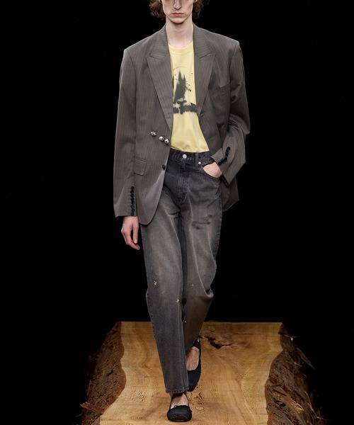 MASU(エムエーエスユー)の「【M A S U】RED BAR TACK TAILORED JACKET(テーラードジャケット・メンズ・ブラック/ダークグレー・44/46)」の11枚目の写真