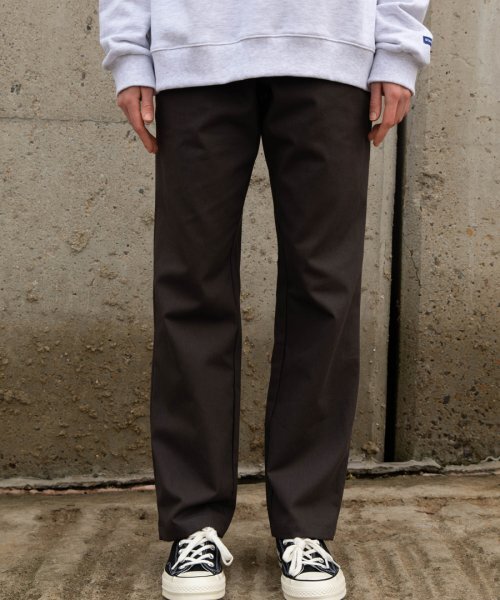 STAFF ONLY(スタッフオンリー)の「STEADY COTTON PANTS (DARK GREY)(スウェットパンツ・メンズ・その他・M/L)」の1枚目の写真