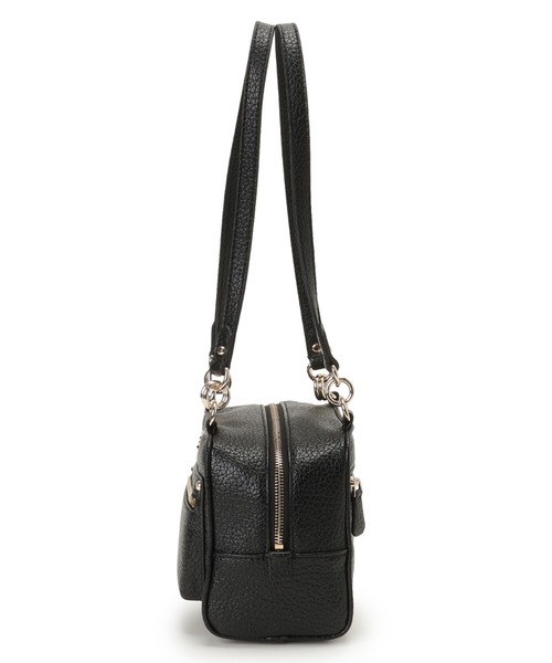 Guess(ゲス)の「MARSHA Box Shoulder Bag ショルダーバッグ (ショルダーバッグ・レディース・ブラック・ONE SIZE)」の3枚目の写真