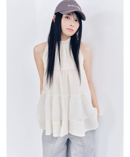 アメスリティアードブラウス（シャツ/ブラウス）｜LILY BROWN（リリー