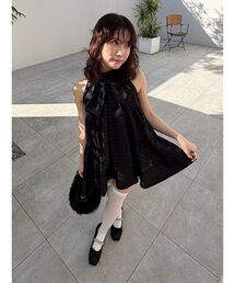 LILY BROWN（リリーブラウン）の「アメスリティアードブラウス（シャツ/ブラウス）」