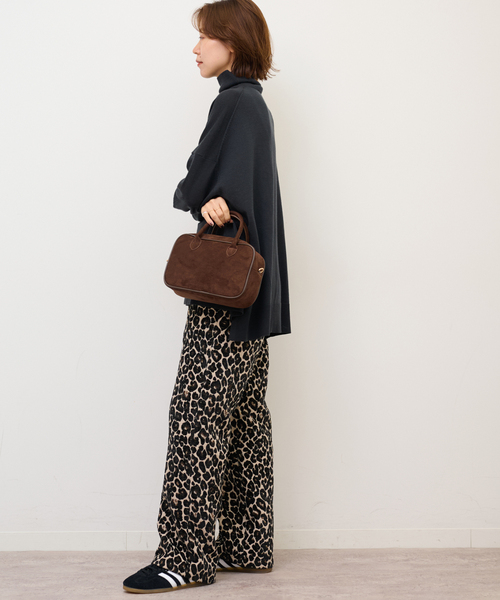 WEB限定追加》レオパードジャガードパンツ（その他パンツ）｜JOURNAL
