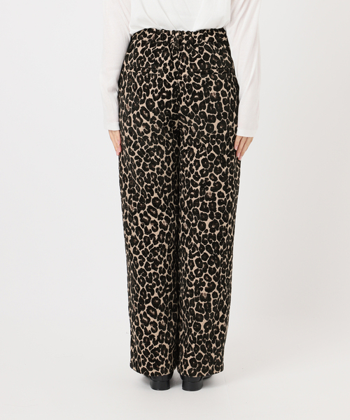 WEB限定追加》レオパードジャガードパンツ（その他パンツ）｜JOURNAL