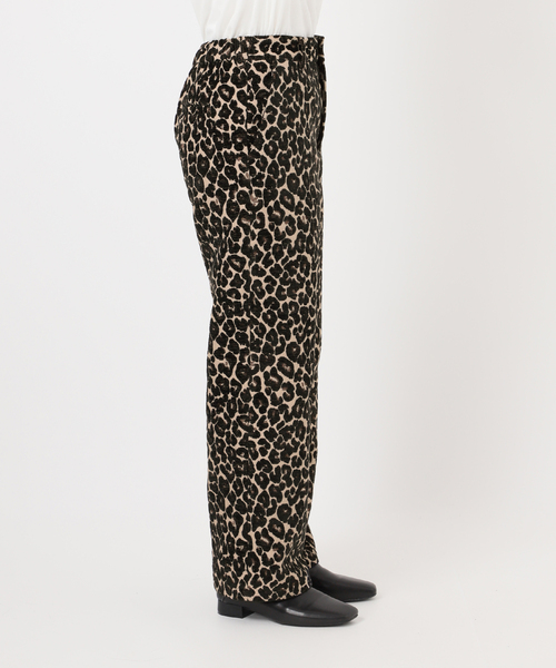 WEB限定追加》レオパードジャガードパンツ（その他パンツ）｜JOURNAL