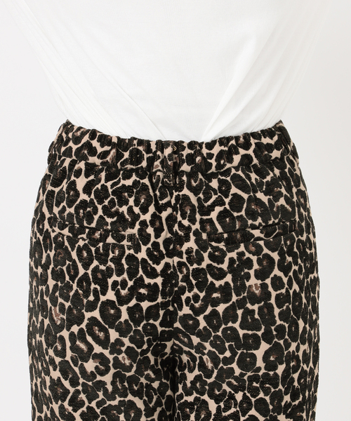 WEB限定追加》レオパードジャガードパンツ（その他パンツ）｜JOURNAL