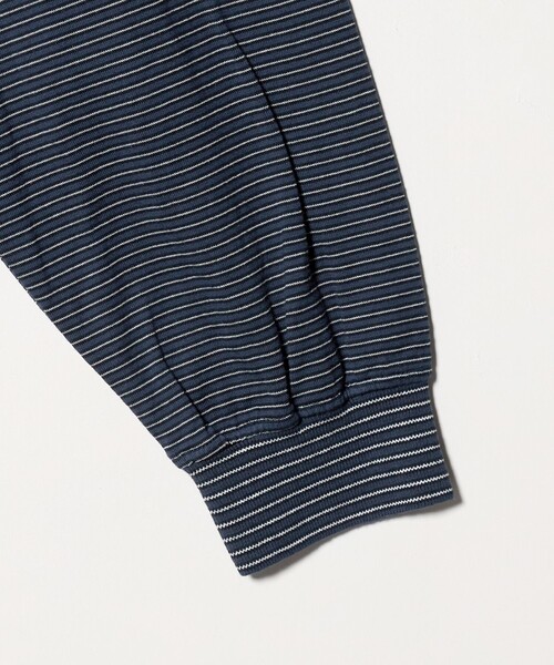 Yonetomi（ヨネトミ）の「【別注】＜YONETOMI＞ ボーダー クルーネック ロングスリーブ Tシャツ（Tシャツ/カットソー・メンズ・グレー系/ダークブラウン/ネイビー・1/2/3）」の16枚目の写真