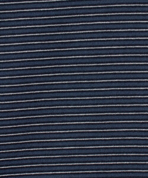 Yonetomi（ヨネトミ）の「【別注】＜YONETOMI＞ ボーダー クルーネック ロングスリーブ Tシャツ（Tシャツ/カットソー・メンズ・グレー系/ダークブラウン/ネイビー・1/2/3）」の14枚目の写真