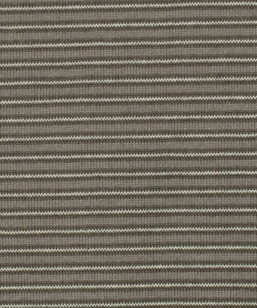 Yonetomi（ヨネトミ）の「【別注】＜YONETOMI＞ ボーダー クルーネック ロングスリーブ Tシャツ（Tシャツ/カットソー・メンズ・グレー系/ダークブラウン/ネイビー・1/2/3）」の10枚目の写真