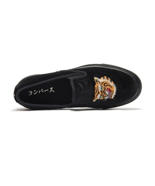 CONVERSE(コンバース)の「CONVERSE ALL STAR KUNGFU SLIP-ON(コンバース オールスター カンフー スリッポン)(モカシン/デッキシューズ・メンズ・パープル系/ブラック・24cm/26.5cm/27.5cm/23cm/23.5cm/24.5cm/25.5cm/26cm/27cm/28cm/29cm)」の9枚目の写真