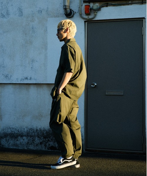 ムラサキスポーツ(ムラサキスポーツ)の「DEAR LAUREL/ディアローレル SHORE TECH JOGGER 【セットアップ対応】ロンパン DL26S-3101(その他パンツ・メンズ・グレー/オリーブ/ブラック・L/M)」の7枚目の写真