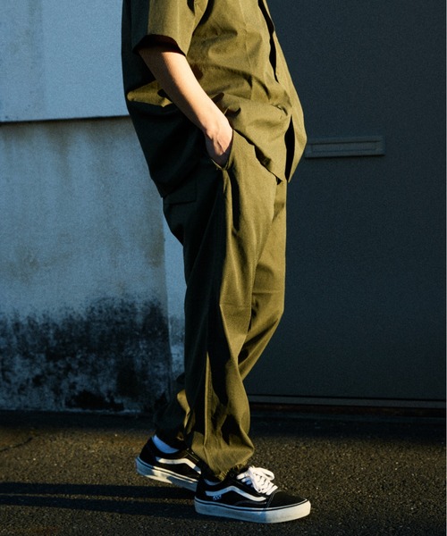 ムラサキスポーツ(ムラサキスポーツ)の「DEAR LAUREL/ディアローレル SHORE TECH JOGGER 【セットアップ対応】ロンパン DL26S-3101(その他パンツ・メンズ・グレー/オリーブ/ブラック・L/M)」の8枚目の写真