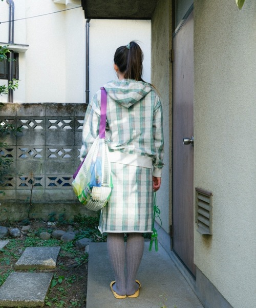 PAMM(パム)の「""Our Diary"" sweat zip parker(パーカー・レディース・ホワイト系/ドット・1/3)」の10枚目の写真