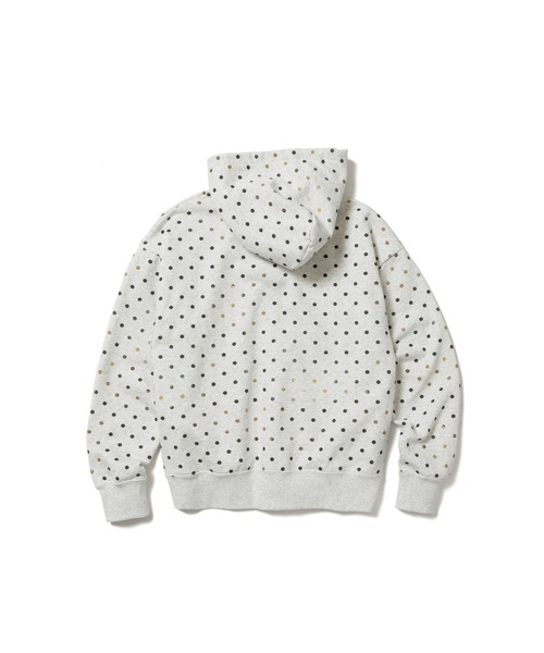 PAMM(パム)の「""Our Diary"" sweat zip parker(パーカー・レディース・ホワイト系/ドット・1/3)」の7枚目の写真