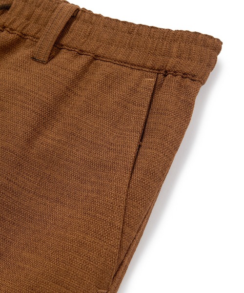 MEN'S BIGI（メンズビギ）の「Reflaxスラブオックスパンツ＜ストレッチ/イージーケア/吸汗性/通気性＞（その他パンツ・メンズ・ブラウン/ベージュ/グレー/ブラック・01/02/03/04）」の10枚目の写真