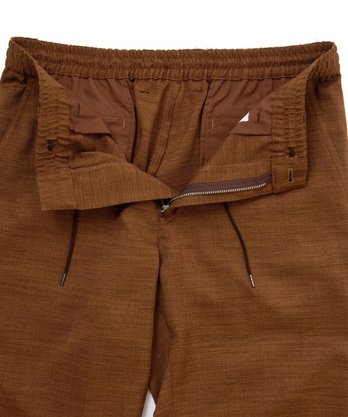 MEN'S BIGI（メンズビギ）の「Reflaxスラブオックスパンツ＜ストレッチ/イージーケア/吸汗性/通気性＞（その他パンツ・メンズ・ブラウン/ベージュ/グレー/ブラック・01/02/03/04）」の8枚目の写真