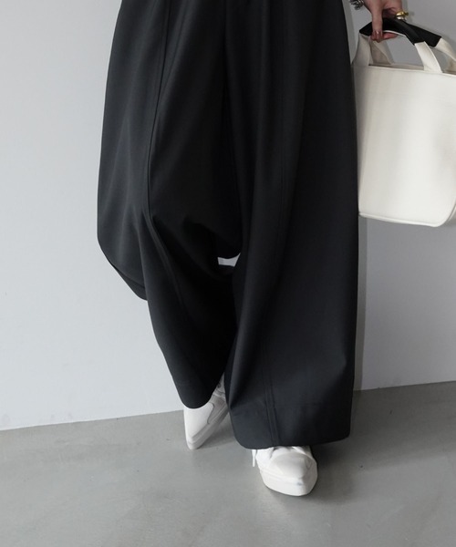 chuclla（チュクラ）の「センターシーム ボリュームパンツ chw26s076（その他パンツ・レディース・ダークグレー/ダークパープル・M/L）」の17枚目の写真
