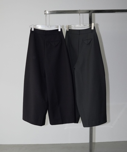 chuclla（チュクラ）の「センターシーム ボリュームパンツ chw26s076（その他パンツ・レディース・ダークグレー/ダークパープル・M/L）」の20枚目の写真