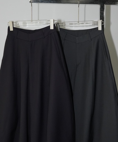 chuclla（チュクラ）の「センターシーム ボリュームパンツ chw26s076（その他パンツ・レディース・ダークグレー/ダークパープル・M/L）」の21枚目の写真