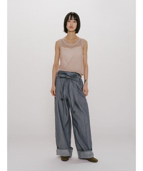 MIDIUMISOLID for Ladies シアーデニムイージーパンツ（その他パンツ