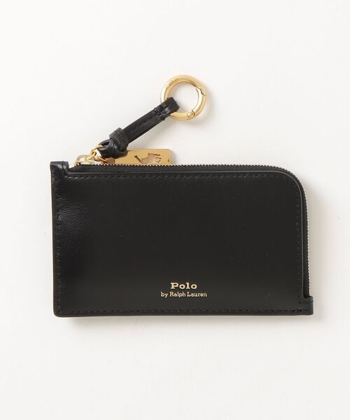 Polo ID レザー ジップ カード ケース（カードケース）｜POLO RALPH