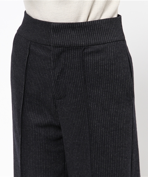 OUTLET(アウトレット)の「【CIAOPANIC TYPY】ウール混ジャージーワイドパンツ(その他パンツ・レディース・ネイビー/チャコールグレー・LARGE/SMALL/MEDIUM)」の8枚目の写真