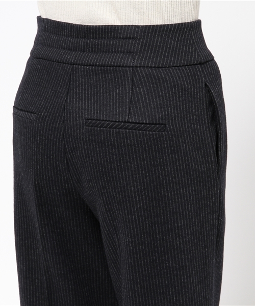 OUTLET(アウトレット)の「【CIAOPANIC TYPY】ウール混ジャージーワイドパンツ(その他パンツ・レディース・ネイビー/チャコールグレー・LARGE/SMALL/MEDIUM)」の9枚目の写真