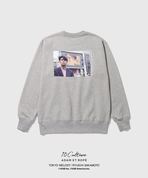 ADAM ET ROPE'（アダムエロペ）の「【Tokyo Melody Ryuichi Sakamoto × 10Culture / ADAM ET ROPE'】 SWEAT（スウェット・メンズ・ブラック系その他2/ブラック/スミクロ/ブラック系その他3/ブラック系その他/チャコールグレー・M/XL/L）」の21枚目の写真