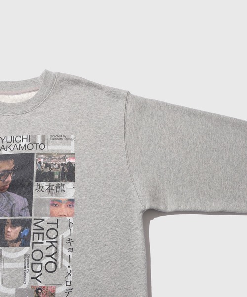 ADAM ET ROPE'（アダムエロペ）の「【Tokyo Melody Ryuichi Sakamoto × 10Culture / ADAM ET ROPE'】 SWEAT（スウェット・メンズ・ブラック系その他2/ブラック/スミクロ/ブラック系その他3/ブラック系その他/チャコールグレー・M/XL/L）」の14枚目の写真