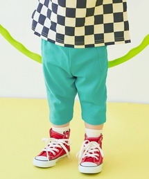 devirock（デビロック）の「【EN-JOY】どっちも前だから1人でお着替え カラフル 無地&総柄 7分丈リブパンツ（その他パンツ）」