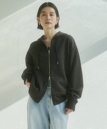 hunch（ハンチ）の「リブダブルジップパーカー（パーカー）」