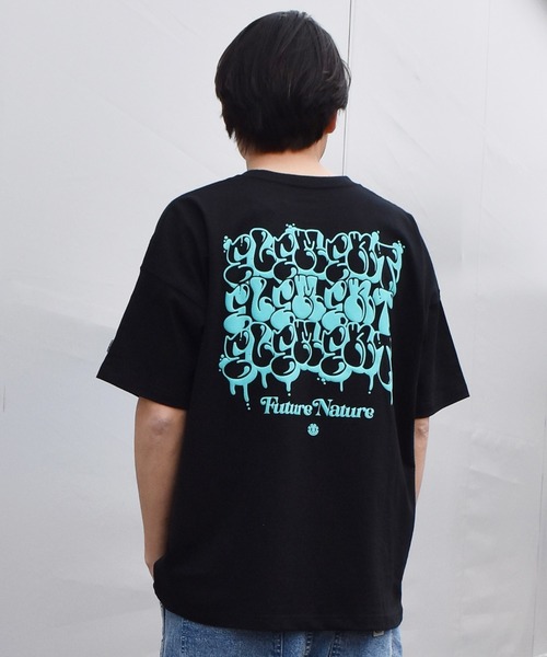 ELEMENT（エレメント）の「ELEMENT/エレメント 半袖 Tシャツ BG021P14（Tシャツ/カットソー・メンズ・ブルー/ブラック/ホワイト・XL/L/M）」の8枚目の写真