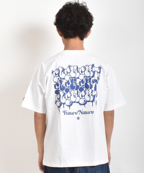 ELEMENT（エレメント）の「ELEMENT/エレメント 半袖 Tシャツ BG021P14（Tシャツ/カットソー・メンズ・ブルー/ブラック/ホワイト・XL/L/M）」の6枚目の写真