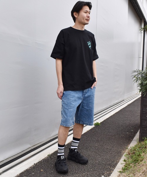 ELEMENT（エレメント）の「ELEMENT/エレメント 半袖 Tシャツ BG021P14（Tシャツ/カットソー・メンズ・ブルー/ブラック/ホワイト・XL/L/M）」の9枚目の写真