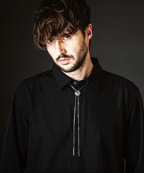 NO ID.（ノーアイディ）の「【NO ID.】Metal Loop Tie / メタル ループ タイ（ネクタイ・メンズ・シルバー・ONE SIZE）」の12枚目の写真