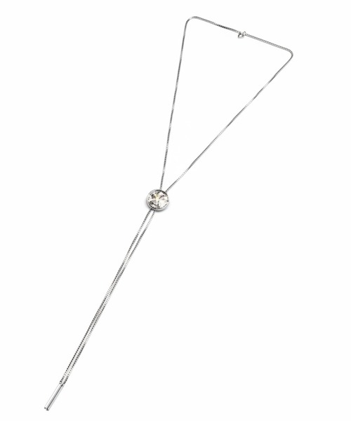 NO ID.（ノーアイディ）の「【NO ID.】Metal Loop Tie / メタル ループ タイ（ネクタイ・メンズ・シルバー・ONE SIZE）」の13枚目の写真